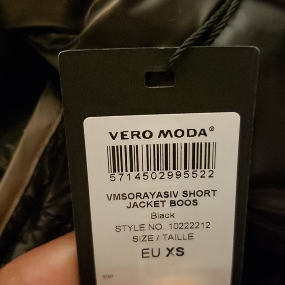 XS VERO MODA PUFFER JACKET - Picture 8 of 11